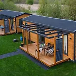 W Osrodku Taurus Nad Jeziorem Lubie Üdülőpark Linowo (Drawsko)